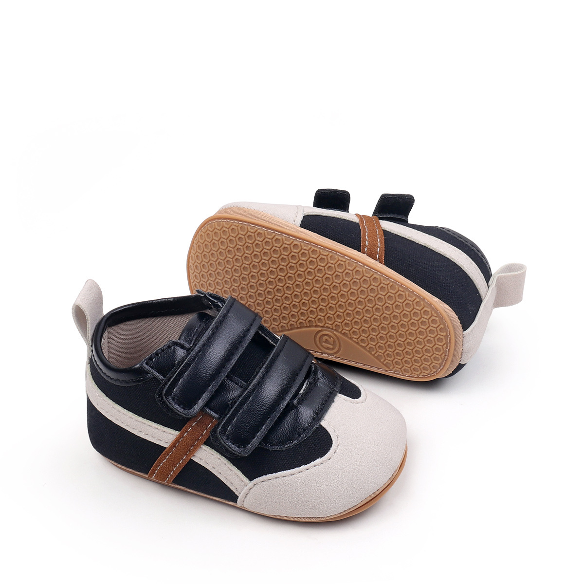 2026 Spring And Autumn New Sports Style Baby Boys And Girls First Walking Indoor Outdoor Causal Toddler Shoes With PVC Sole