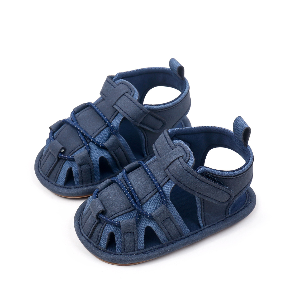 New Baby Shoes For Learning To Walk Spring And Summer Fashion Baby Shoes Soft Sole Anti-slip Sandals For Boys And Girls With Vel