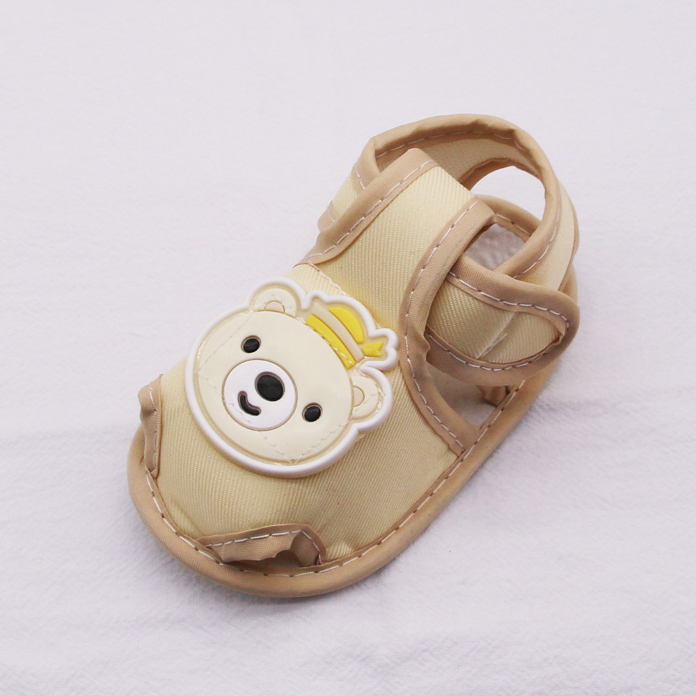 Summer New Baby Sandals 0-12 Months old Newborn Baby Soft Soled Walking Shoes for Boys and Girls