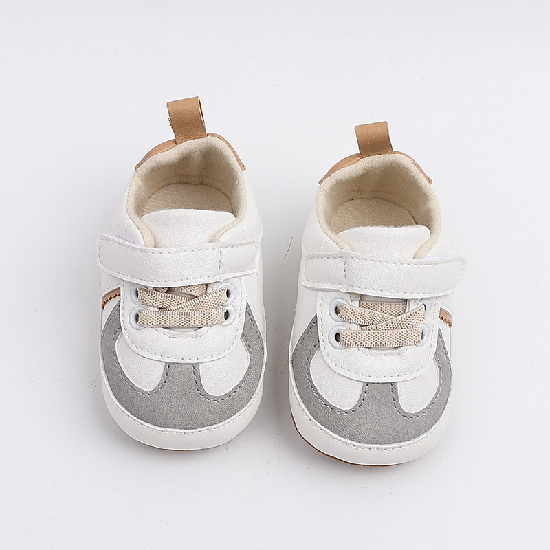 New Baby Steps 0-1 Year Old Baby Shoes Spring and Autumn Anti slip Casual Sports Shoes Newborn Shoes Anti slip Heel Shoes