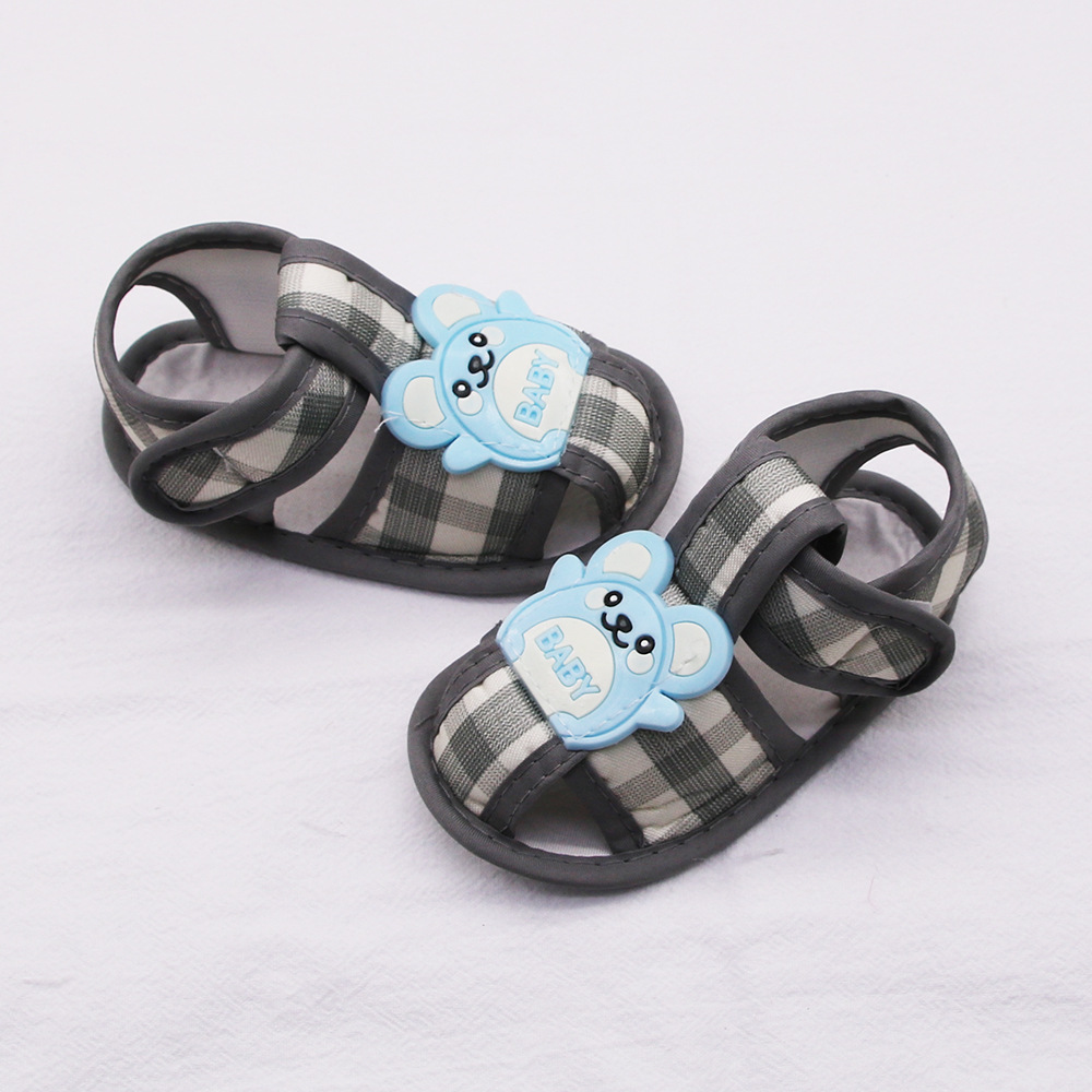 Summer Sandals for Babies Aged 0-1, Newborn Baby Soft Soled Walking Shoes for Boys and Girls