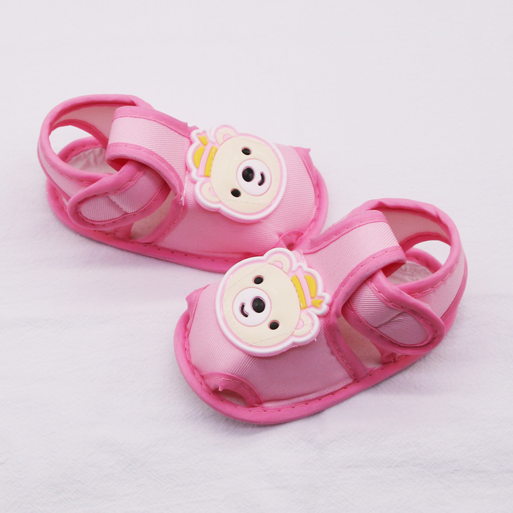 Summer New Baby Sandals 0-12 Months old Newborn Baby Soft Soled Walking Shoes for Boys and Girls