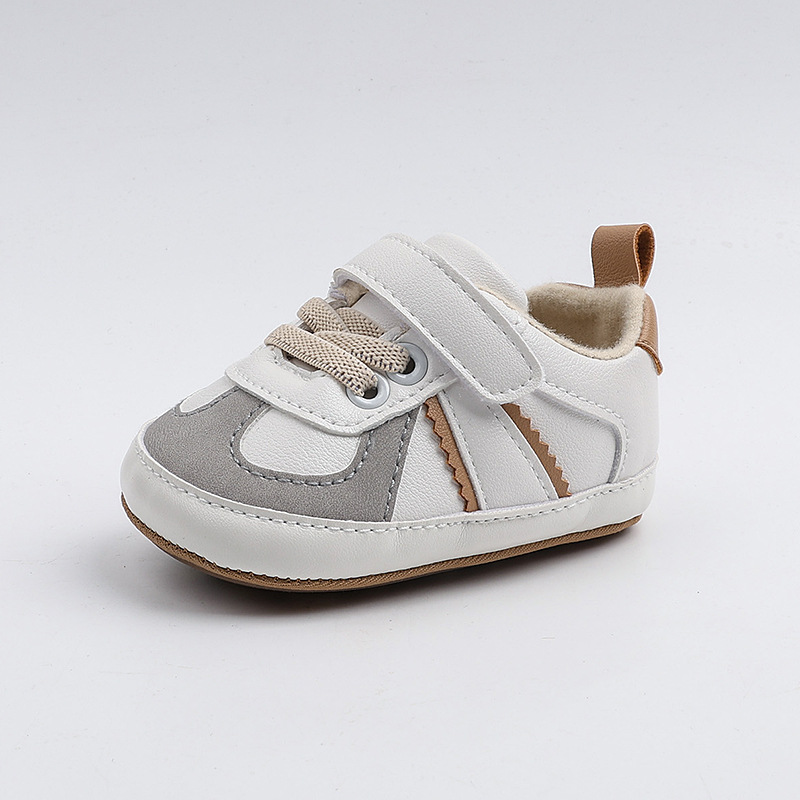 New Baby Steps 0-1 Year Old Baby Shoes Spring and Autumn Anti slip Casual Sports Shoes Newborn Shoes Anti slip Heel Shoes