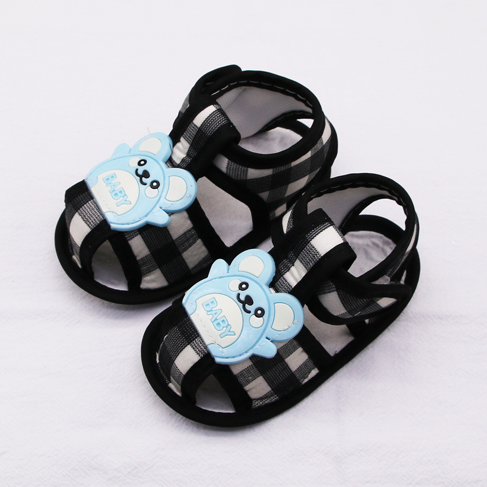 Summer Sandals for Babies Aged 0-1, Newborn Baby Soft Soled Walking Shoes for Boys and Girls