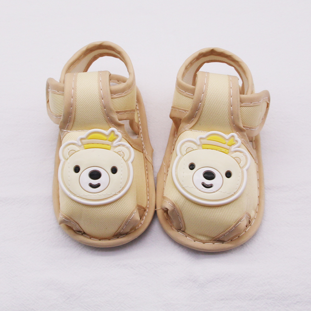 Summer New Baby Sandals 0-12 Months old Newborn Baby Soft Soled Walking Shoes for Boys and Girls