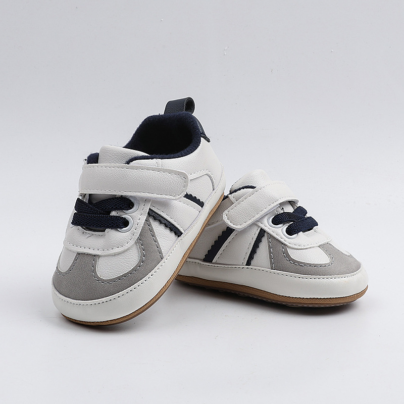New Baby Steps 0-1 Year Old Baby Shoes Spring and Autumn Anti slip Casual Sports Shoes Newborn Shoes Anti slip Heel Shoes