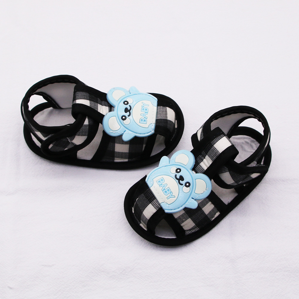 Summer Sandals for Babies Aged 0-1, Newborn Baby Soft Soled Walking Shoes for Boys and Girls