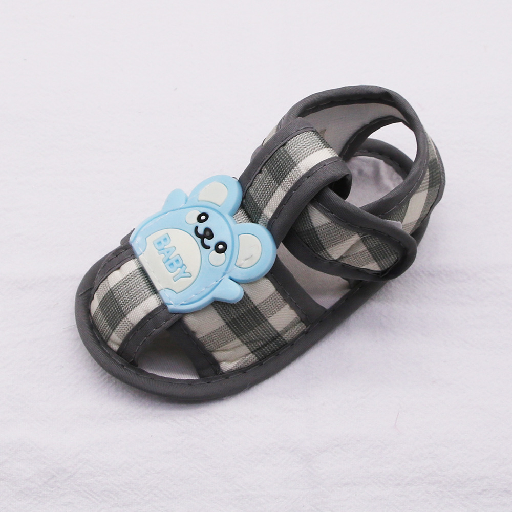 Summer Sandals for Babies Aged 0-1, Newborn Baby Soft Soled Walking Shoes for Boys and Girls