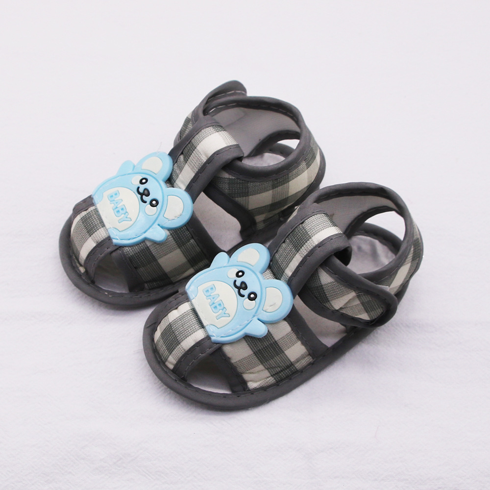 Summer Sandals for Babies Aged 0-1, Newborn Baby Soft Soled Walking Shoes for Boys and Girls