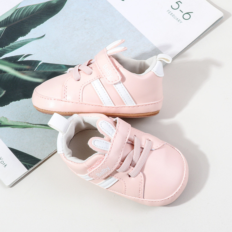 Spring And Autumn Baby Boys And Girls First Walking Toddler Shoes For 0-18 Months Baby Unisex Fashion Design Sports Sneaker