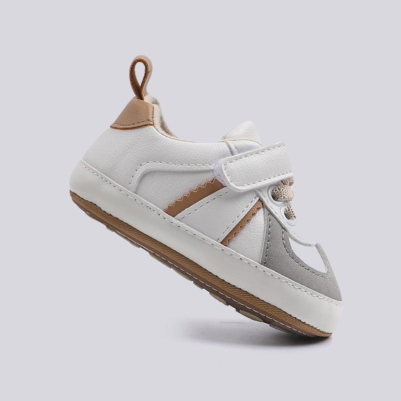 New Baby Steps 0-1 Year Old Baby Shoes Spring and Autumn Anti slip Casual Sports Shoes Newborn Shoes Anti slip Heel Shoes