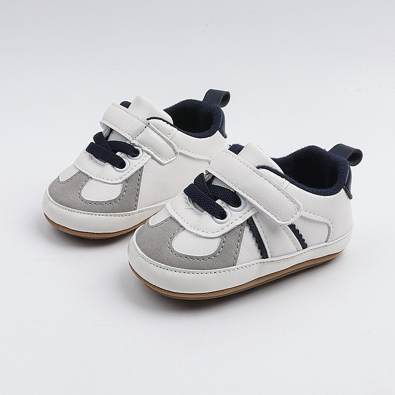 New Baby Steps 0-1 Year Old Baby Shoes Spring and Autumn Anti slip Casual Sports Shoes Newborn Shoes Anti slip Heel Shoes