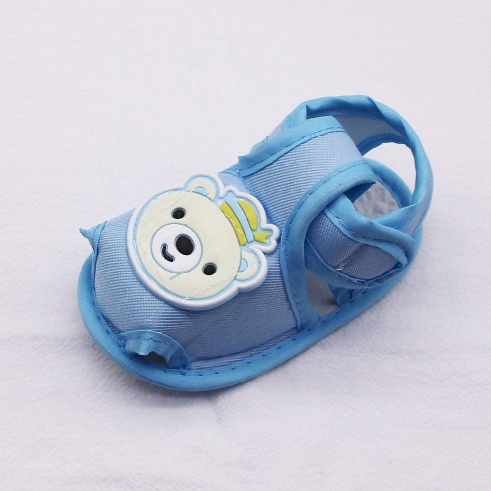 Summer New Baby Sandals 0-12 Months old Newborn Baby Soft Soled Walking Shoes for Boys and Girls