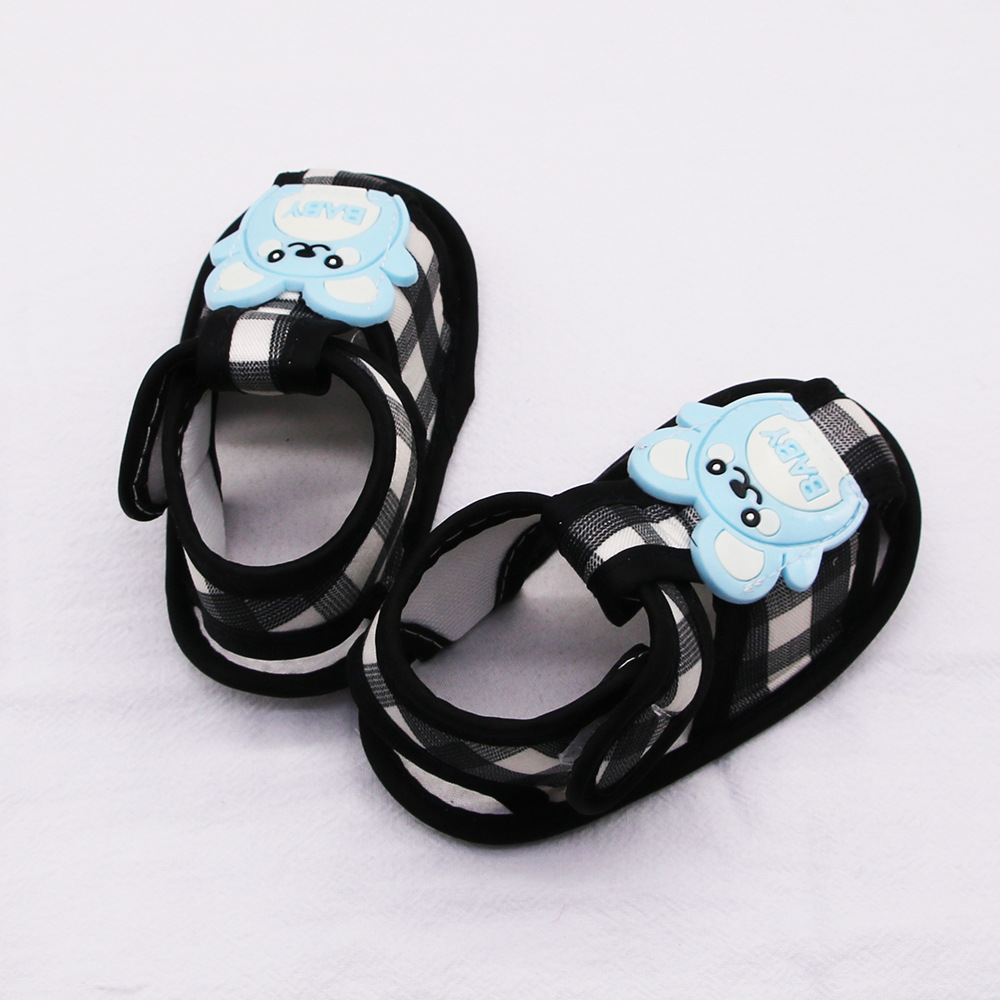 Summer Sandals for Babies Aged 0-1, Newborn Baby Soft Soled Walking Shoes for Boys and Girls