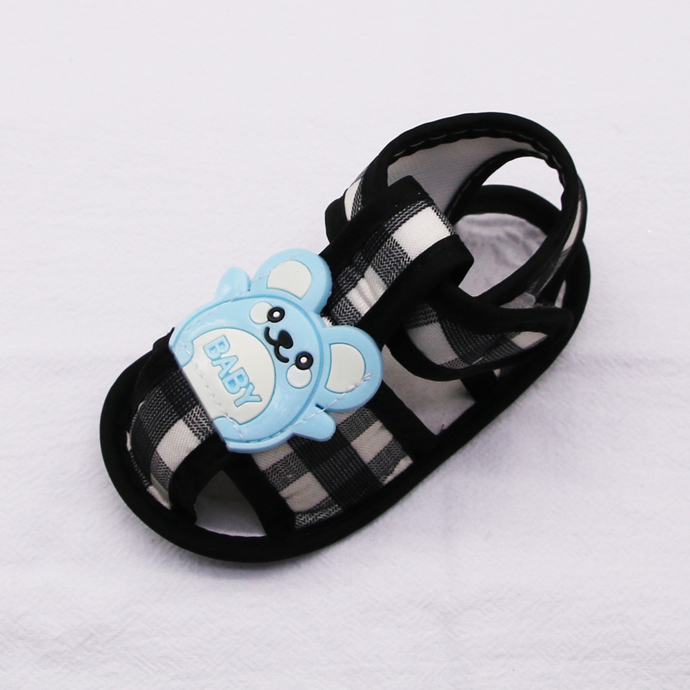 Summer Sandals for Babies Aged 0-1, Newborn Baby Soft Soled Walking Shoes for Boys and Girls