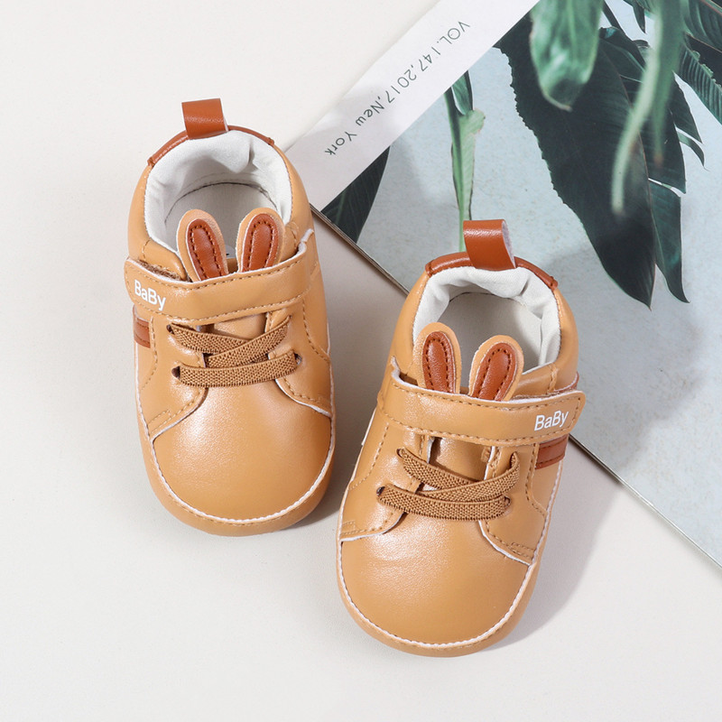 Spring And Autumn Baby Boys And Girls First Walking Toddler Shoes For 0-18 Months Baby Unisex Fashion Design Sports Sneaker