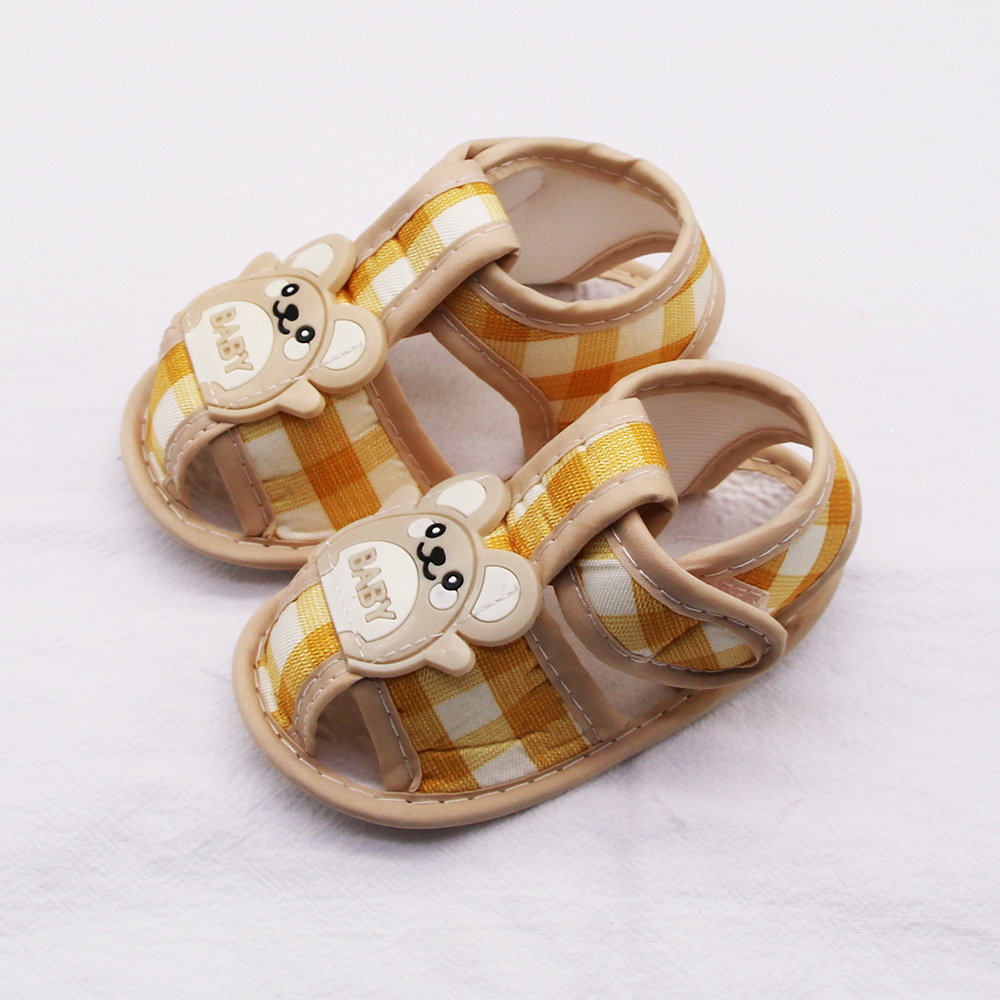 Summer Sandals for Babies Aged 0-1, Newborn Baby Soft Soled Walking Shoes for Boys and Girls