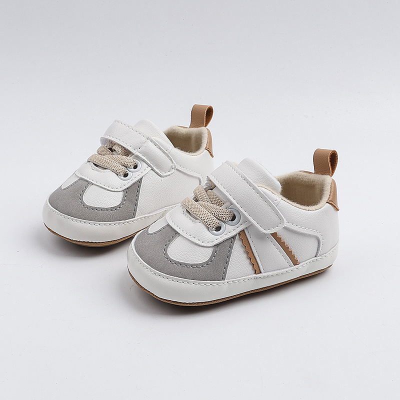 New Baby Steps 0-1 Year Old Baby Shoes Spring and Autumn Anti slip Casual Sports Shoes Newborn Shoes Anti slip Heel Shoes