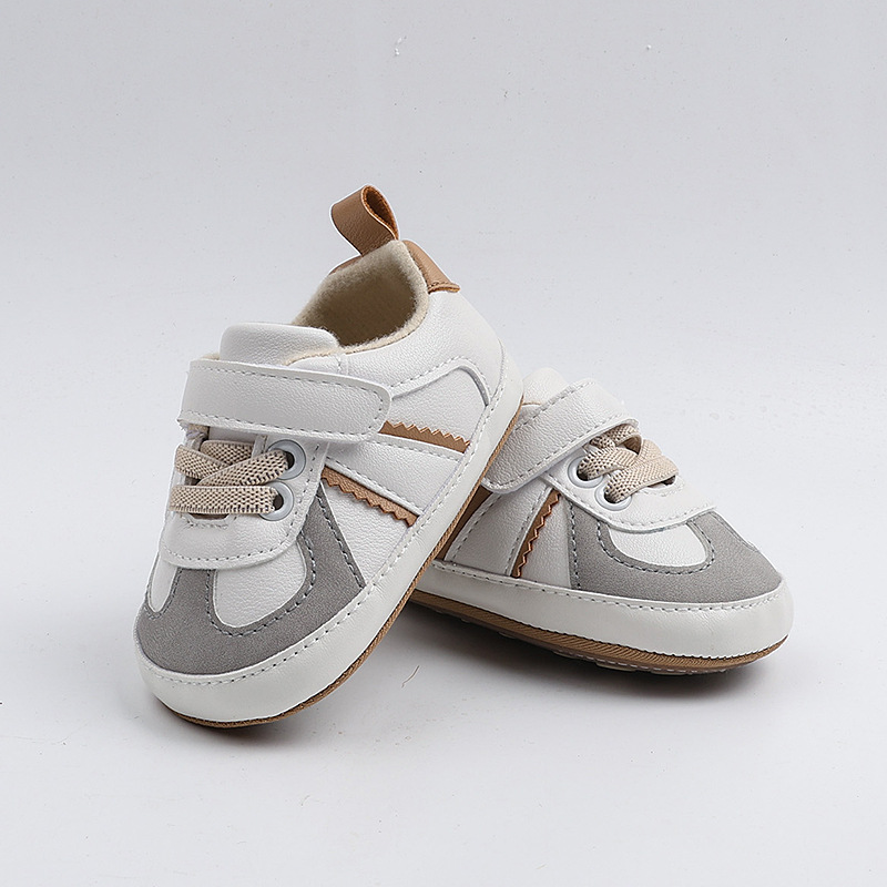 New Baby Steps 0-1 Year Old Baby Shoes Spring and Autumn Anti slip Casual Sports Shoes Newborn Shoes Anti slip Heel Shoes