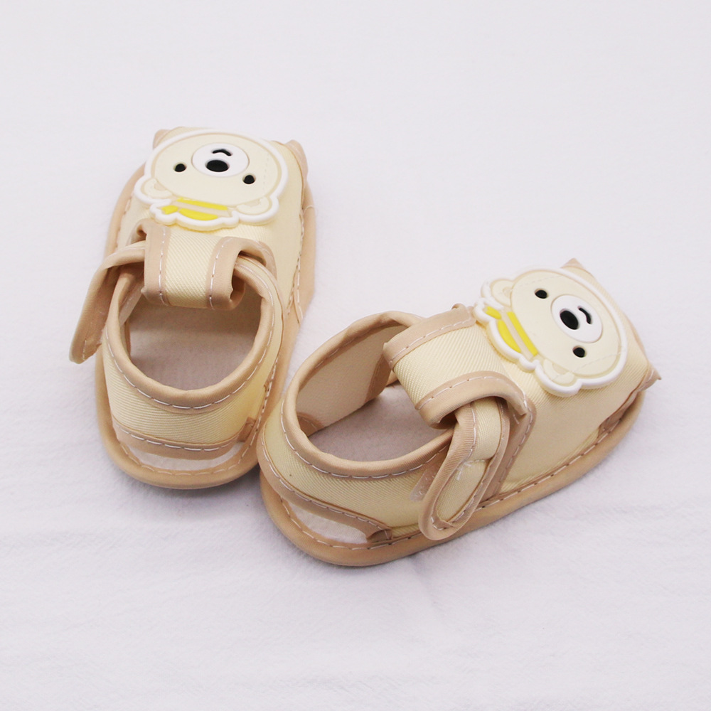 Summer New Baby Sandals 0-12 Months old Newborn Baby Soft Soled Walking Shoes for Boys and Girls