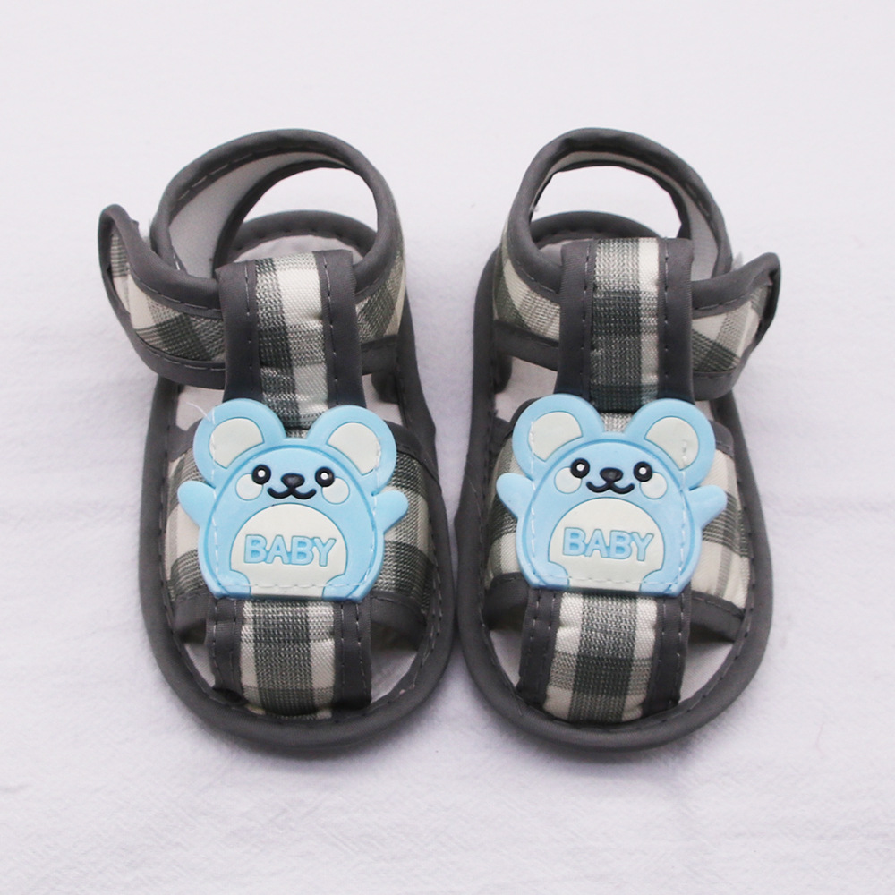 Summer Sandals for Babies Aged 0-1, Newborn Baby Soft Soled Walking Shoes for Boys and Girls