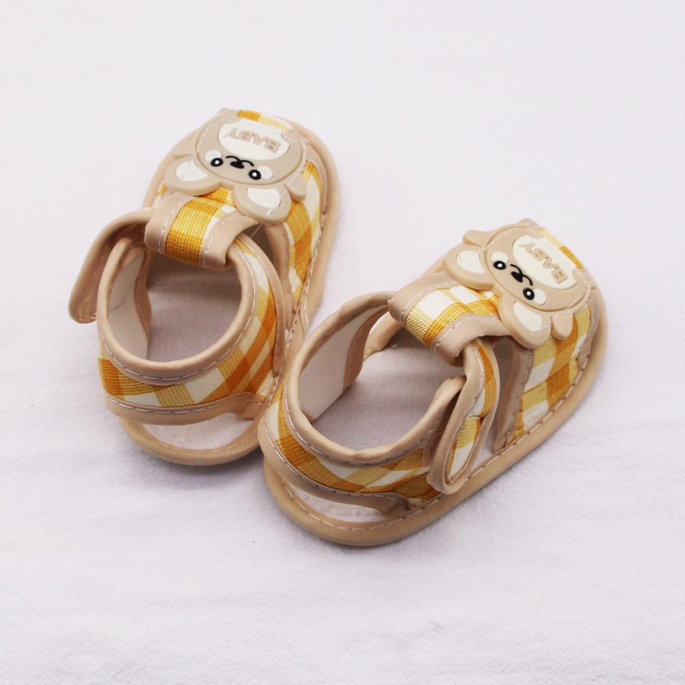 Summer Sandals for Babies Aged 0-1, Newborn Baby Soft Soled Walking Shoes for Boys and Girls