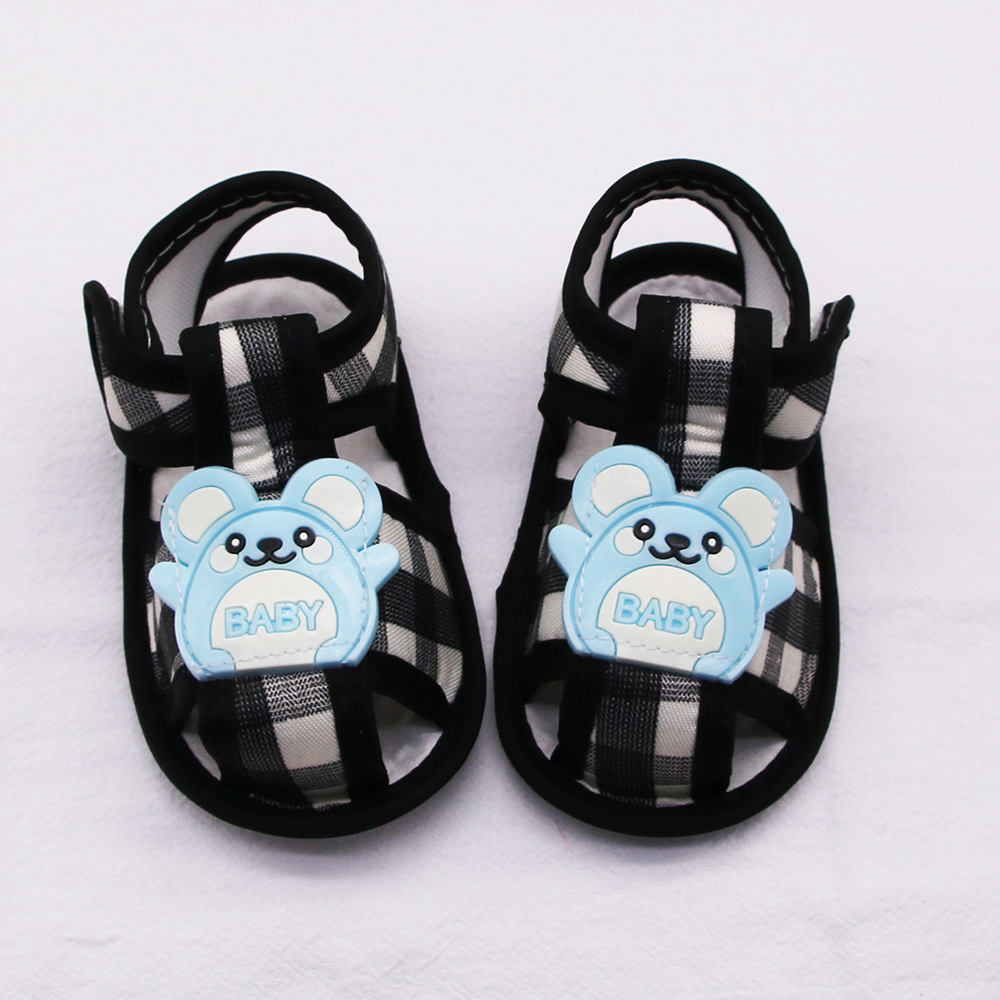 Summer Sandals for Babies Aged 0-1, Newborn Baby Soft Soled Walking Shoes for Boys and Girls
