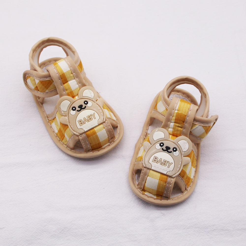 Summer Sandals for Babies Aged 0-1, Newborn Baby Soft Soled Walking Shoes for Boys and Girls