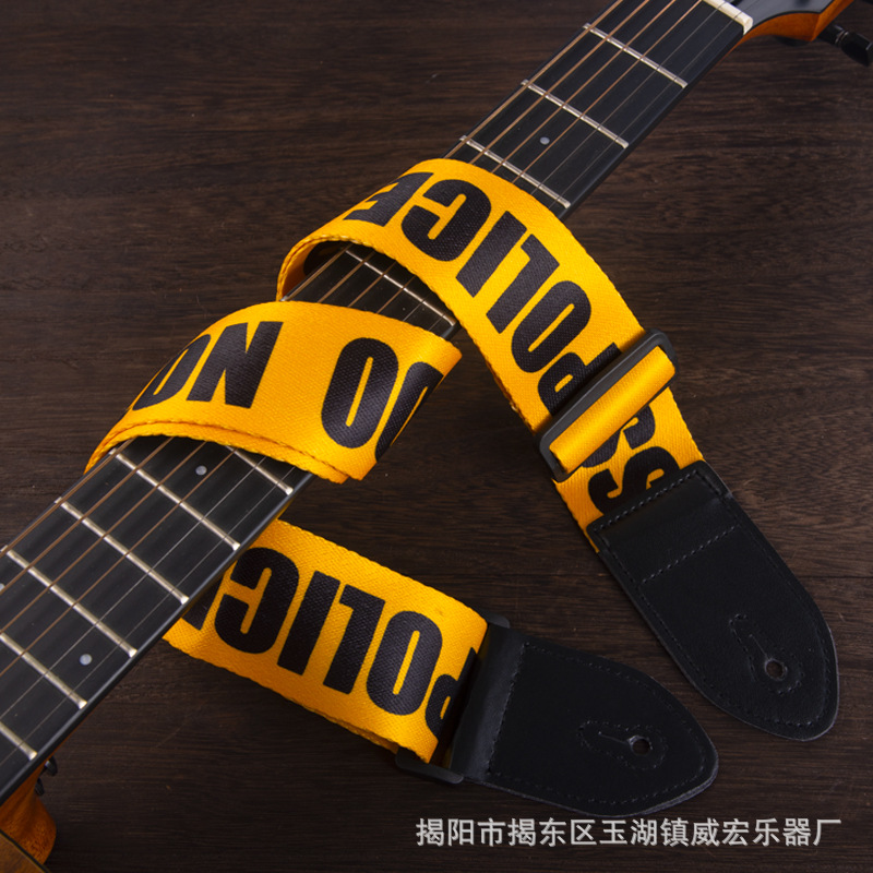 New Ethnic Style Retro Guitar Strap Adjustable Leather Strap for Electric Acoustic Folk Guitar Ukulele Bass Guitar Accessories
