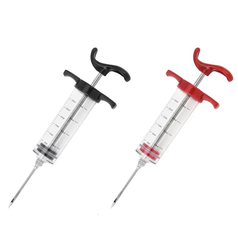 Roast Juice Syringe Seasoning Syringe Turkey Needle Marinated Beef Steak Barbecue Seasoning Syringe Needle kitchen Catering Tool