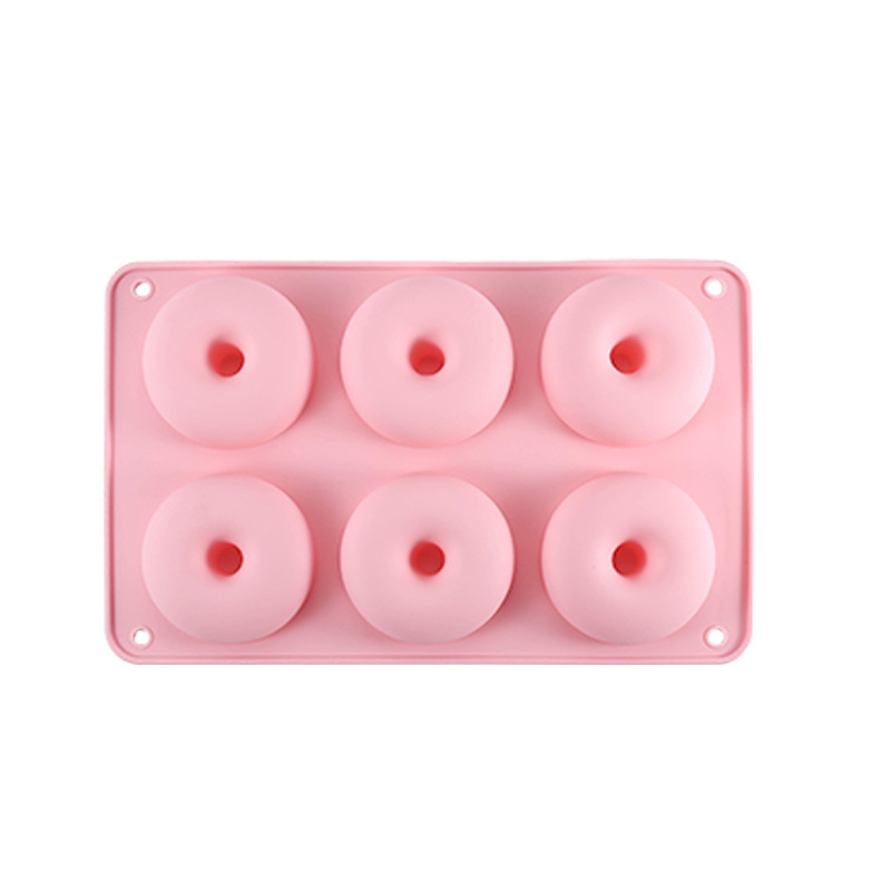 Cake Silicone Molds Kitchen Baking Cookie Mold High Temperature Resistant Baking Tray Donut Making Mold Cake Accessories