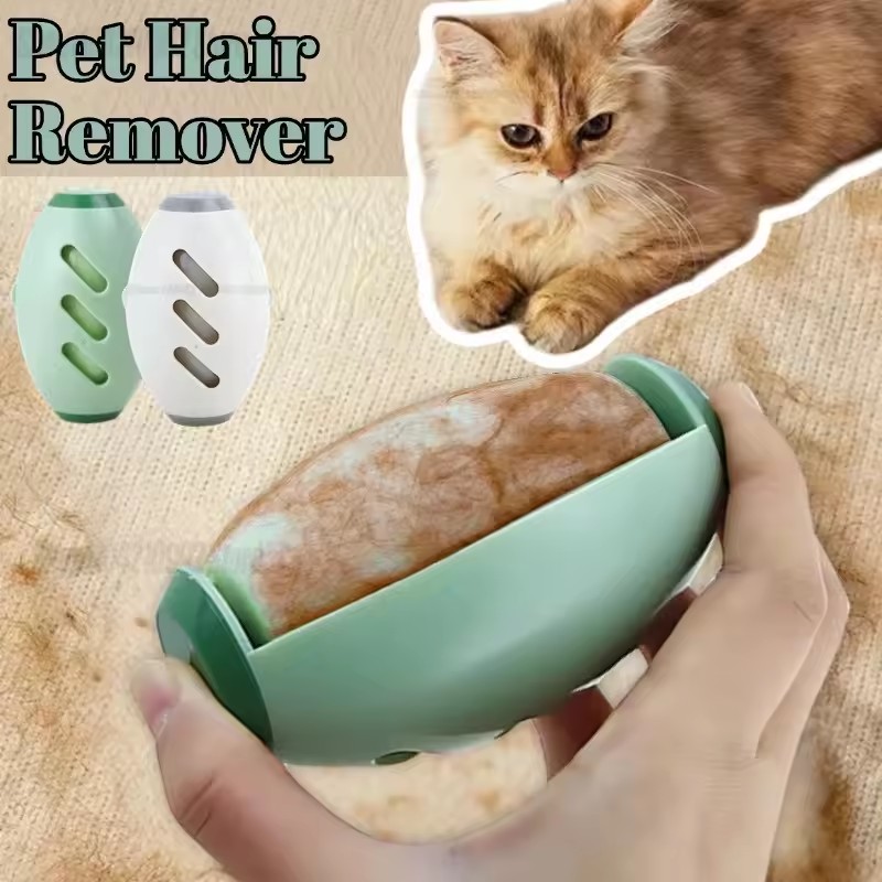 Pet Hair Remover Roller Washable Fur Reusable Remover for Clothes Lint Cleaner for Cats Dogs Portable Animal Hair Removal Tool