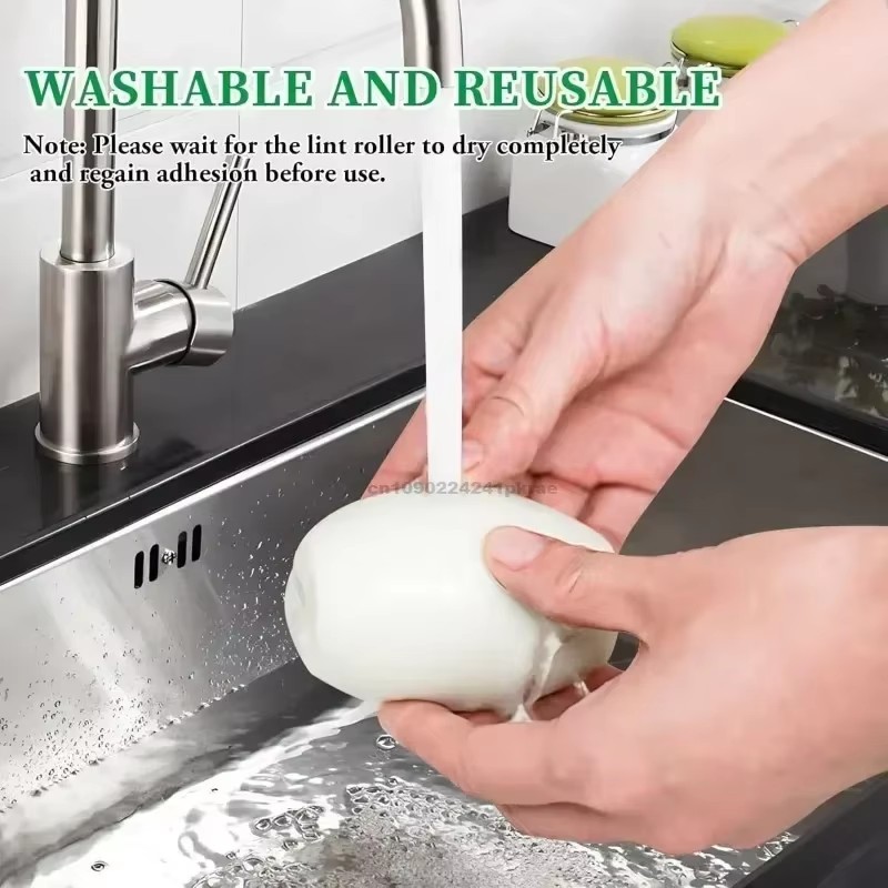 Pet Hair Remover Roller Washable Fur Reusable Remover for Clothes Lint Cleaner for Cats Dogs Portable Animal Hair Removal Tool