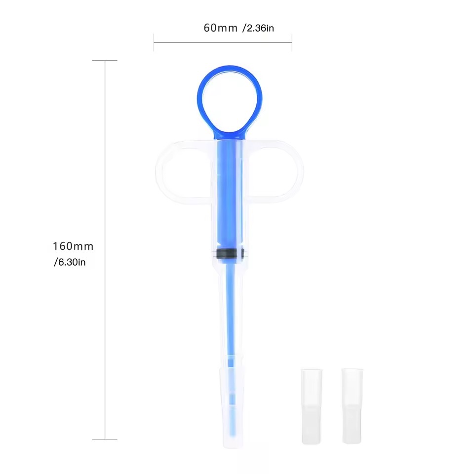 Pet Medicine Feeder for Cats and Dogs Push-type Medicine Feeding Stick Pills Artifact Deworming Needle Syringe
