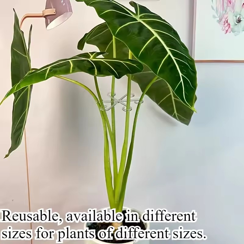 4 PCS Plant Anti Tilt Support Rod Foldable Flower Rack Hydrophilic Plant Rack Suitable for Indoor Outdoor Garden Plant Gardening