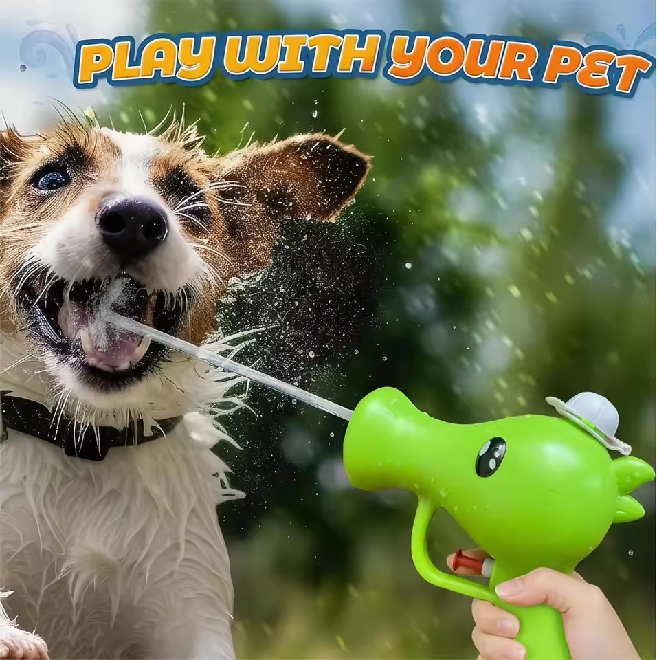 1 pc Water Gun, Cartoon Pea Mini Water Gun Summer Outdoor Water Play Cute Water Gun Toy