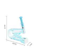 Ear Piercing Gun Kit Disposable Disinfect Safety Earring Piercer Machine Studs Nose CLip Body Jewelry Piercing Tools