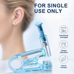 Ear Piercing Gun Kit Disposable Disinfect Safety Earring Piercer Machine Studs Nose CLip Body Jewelry Piercing Tools