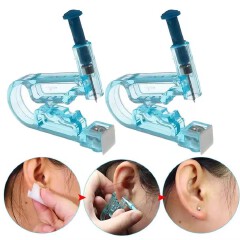 Ear Piercing Gun Kit Disposable Disinfect Safety Earring Piercer Machine Studs Nose CLip Body Jewelry Piercing Tools
