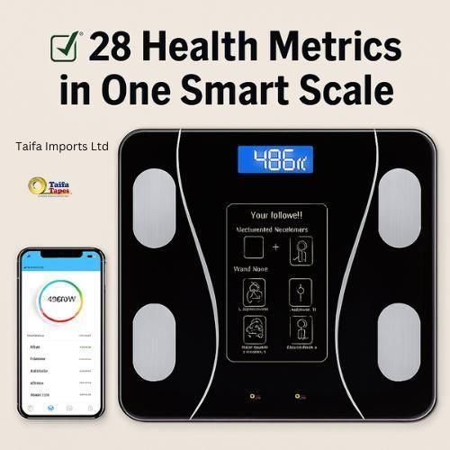 Weighing Scale Smart Bluetooth Body Scale Weight Scale Body Fat Scale Smart Wireless Digital Bathroom Weight Scale Body Composition Analyzer With Smartphone App Bluetooth-compatible Health Monitors