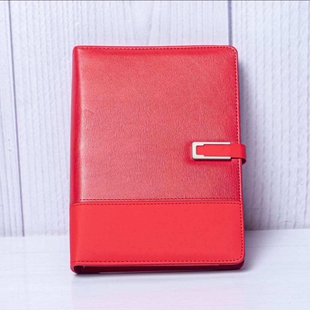 Premium B5 Magnetic Leather Notebook with Free Executive Pen – Refillable Ring Binder Journal for Business, Office, Study & Daily Planning