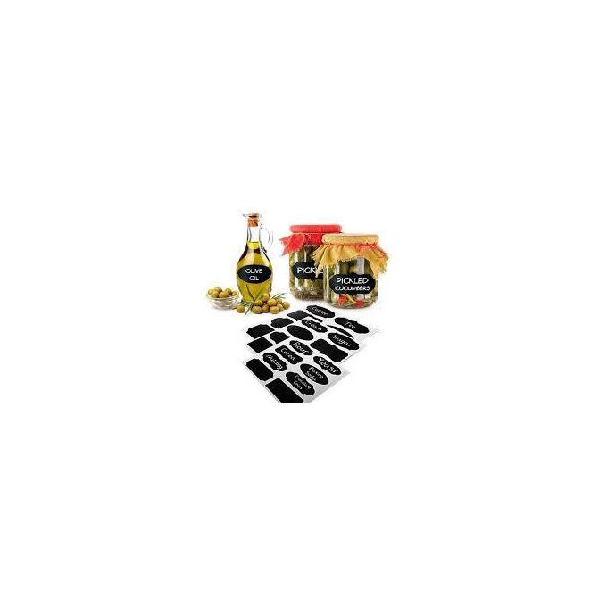 Spice Labels Stickers,Waterproof Pantry Labels for Mason Jars,Food Containers,Spice Jars,Storage Bins,Bottles, Kitchen Labels 80pcs black and White Liquid Chalk Marker Pen