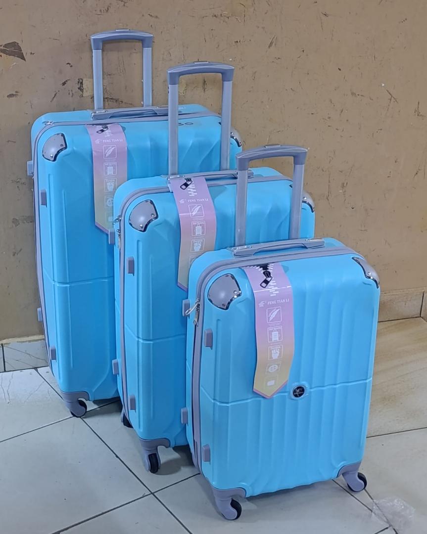 3 IN 1 Fibre LAXURIOUS SUITCASE BRIEFCASE TRAVEL Bag