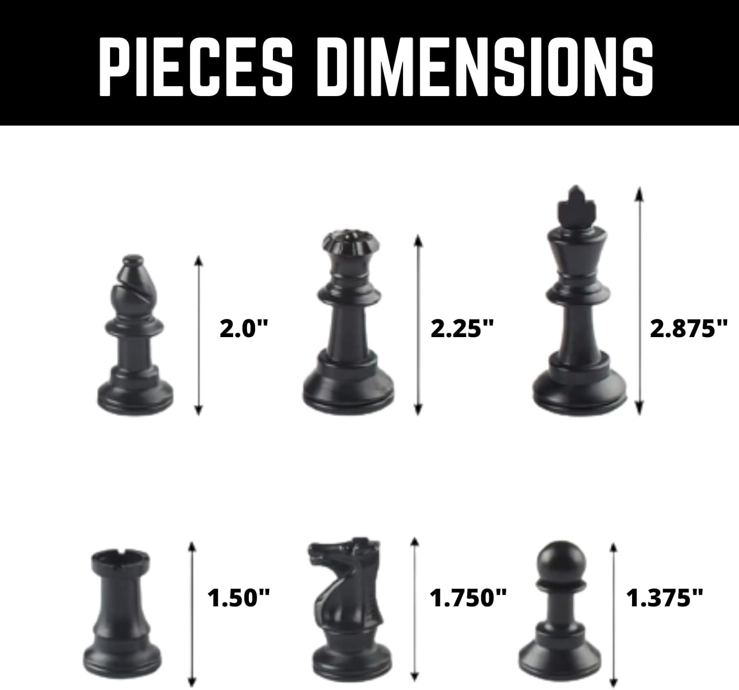 MEDIUM Portable Tournament Chess Board Game Mat – Foldable Roll‑Up Chess Board with Staunton Pieces & Free Carrier Bag for Travel & Tournament Play