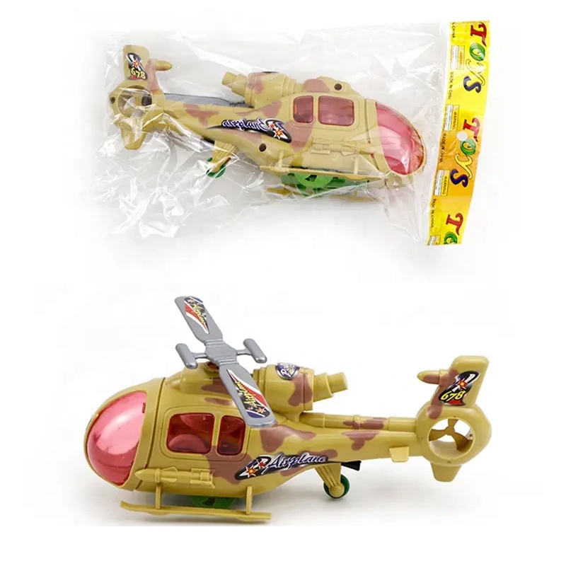 Kids Pull String Army Military Helicopter Toy | Friction Flying Helicopter for Boys & Girls | Educational Aviation Play Vehicle | Durable Pretend Play Toy for Kids Age 3+