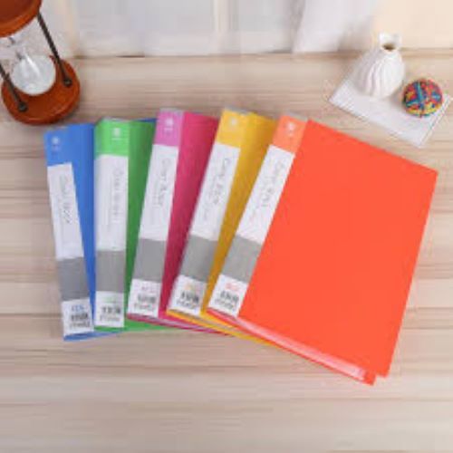 A4 Display Portfolio Book Folder with Clear Plastic Sleeves - PVC Protector Sleeves for Certificates, Reports & CBC Projects