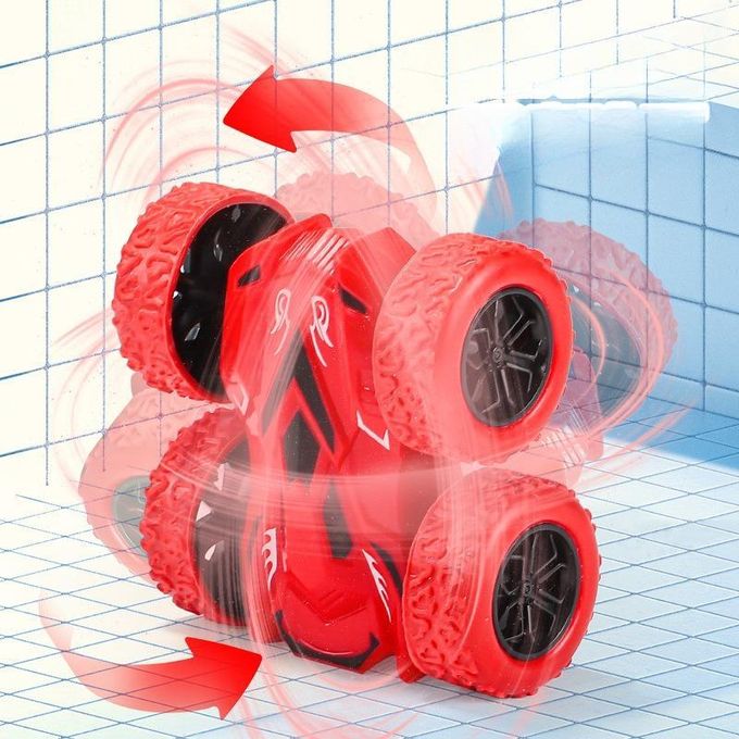 Arsuxeo Pull Back Car Double-Side Vehicle Inertia Safety and Fall Resistance Shatter-Proof Model for Kids Boys Children's Toys Car