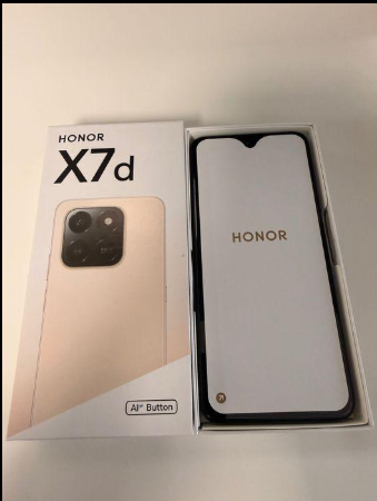 Honor X7D 5G 5G Side Fingerprint, 6.7 inch Android 15 Magic OS 9.0 Snapdragon 6s Gen 3 Octa Core, Network: 5G Smart phone Honor X7D 5GSmart Phone, 256gb space 8GB Ram 6.7”inch 6500 mAh Battery.