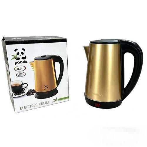 Panda 2L Electric Kettle Stainless Steel Fast Boiling Hot Water Kettle with Automatic Heating, Easy Operation and 1-Year Warranty