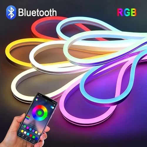 Neon light 10 meters ,smart rope lights ,smart neon light ,remote control neon strip light